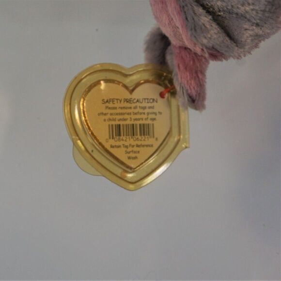 Ty Beanie Babies Cromwell Pink Mouse Retired Plush Toy 1993 Attic Treasures - Picture 5 of 9